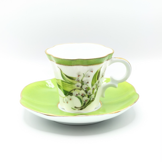 Tasse à Moka Perle - Muguet du Bonheur