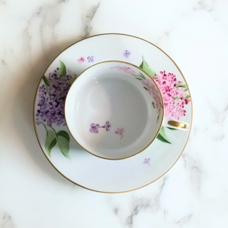 Symphonies of Lilacs - Purple - Straight Teacup