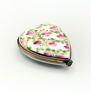 Boîte Coeur Couché - Madame de Pompadour Rose