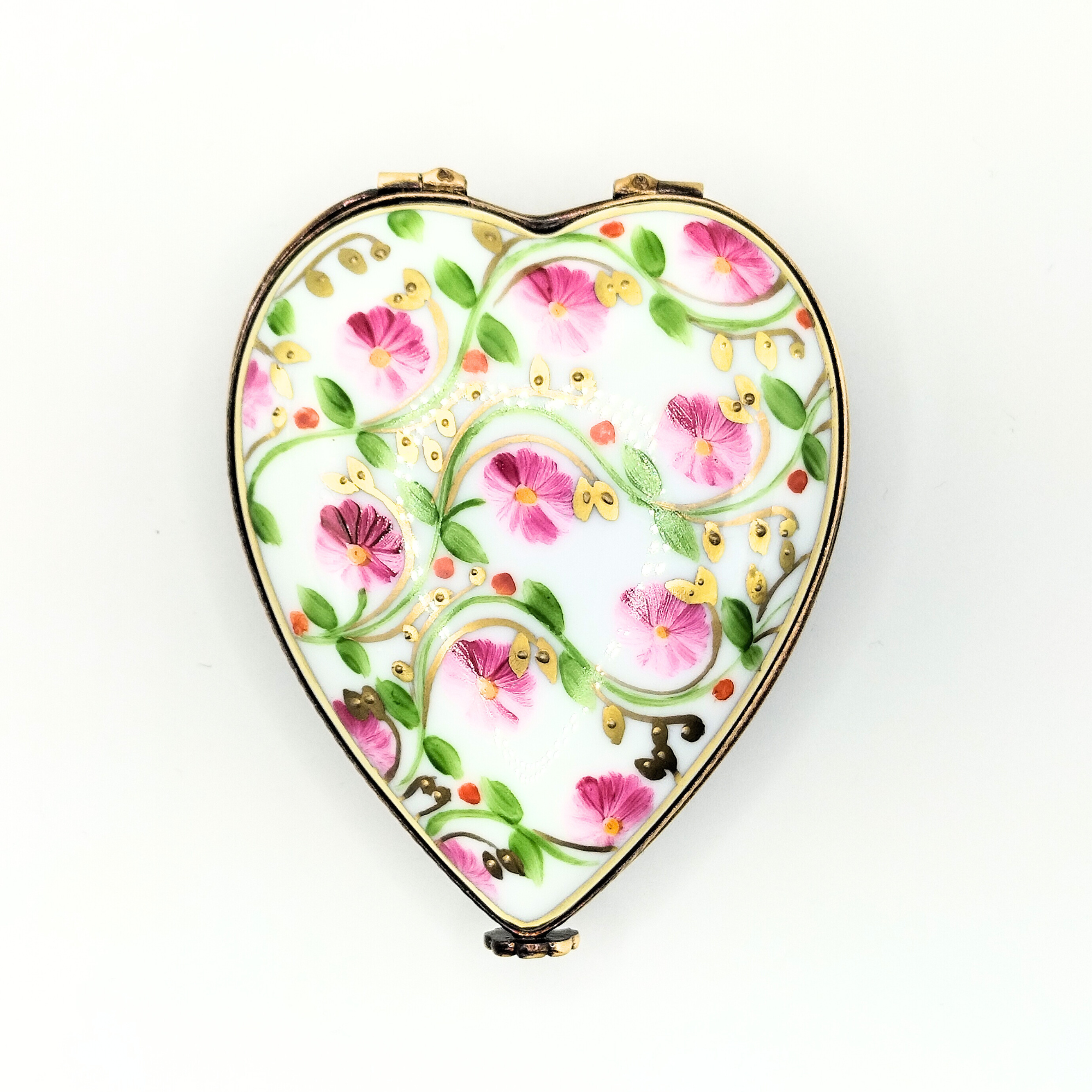 Boîte Coeur Couché - Madame de Pompadour Rose