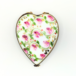 Boîte Coeur Couché - Madame de Pompadour Rose
