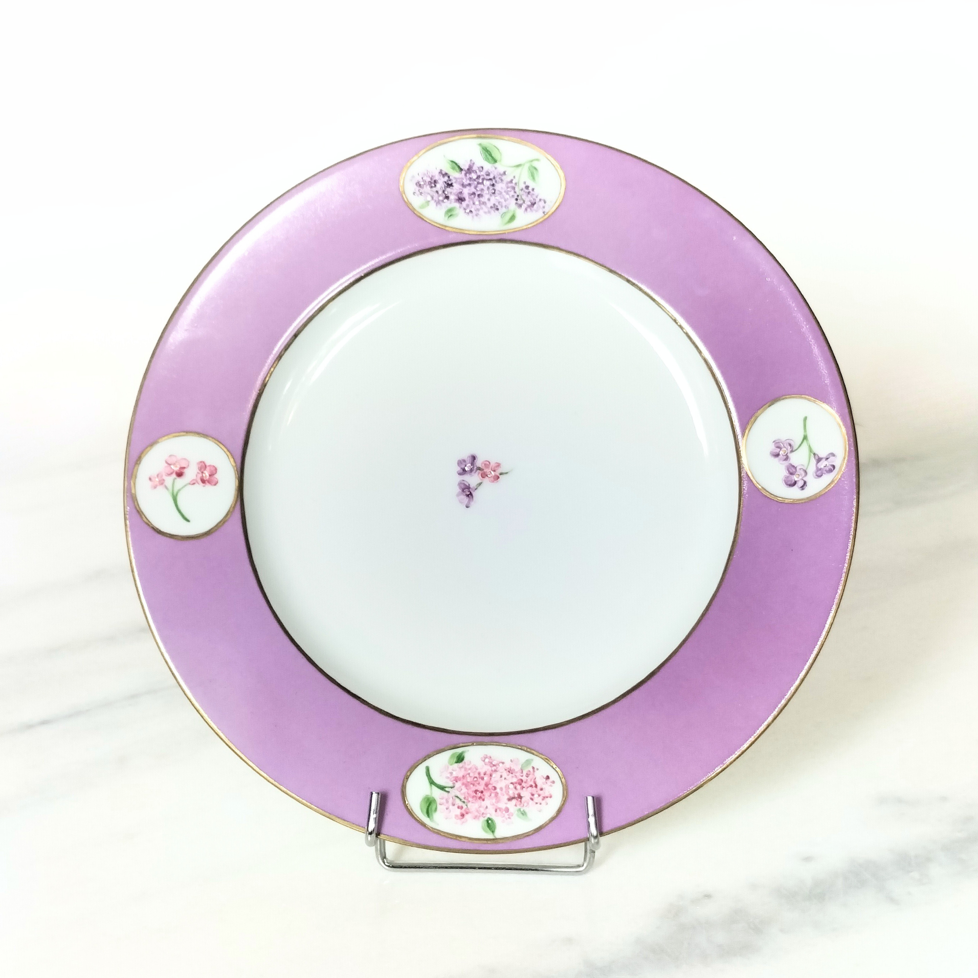 Symphonie des Lilas - Assiette Plate