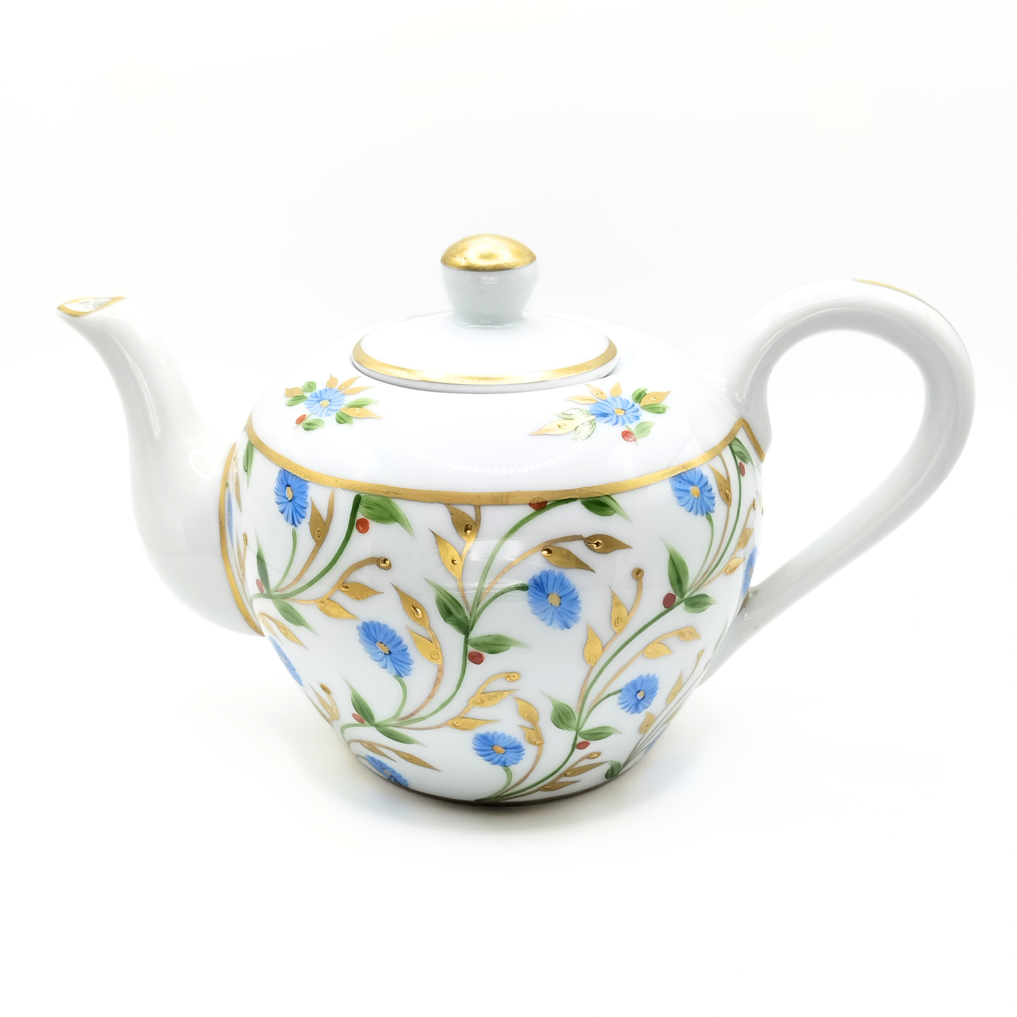 Théière petit format - Madame de Pompadour bleu