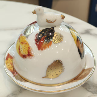 Vivaldi Autumn Duck Butter Dish