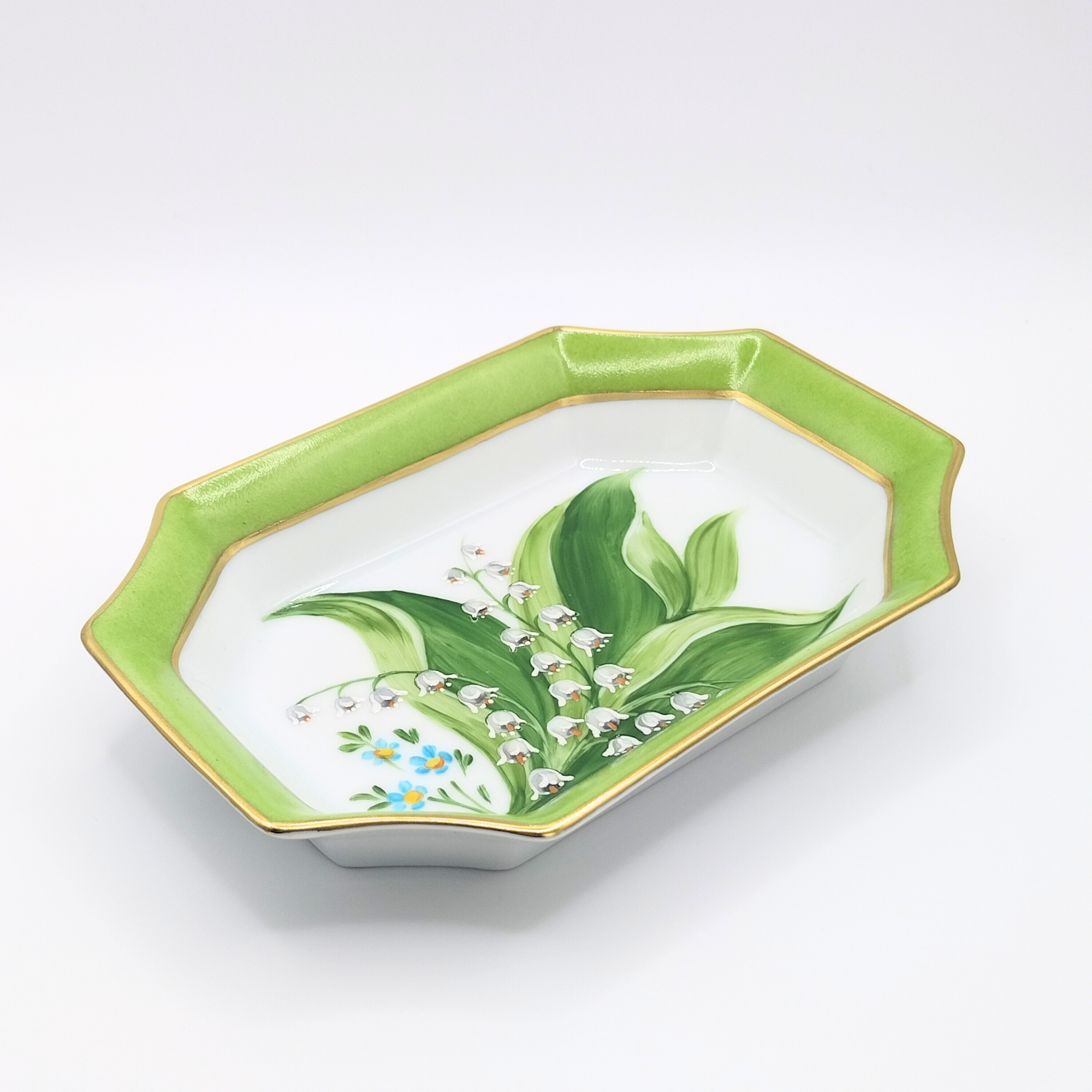 Octagonal Trinket Tray Muguet du Bonheur