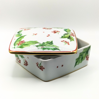 Christmas Holly - Square Box