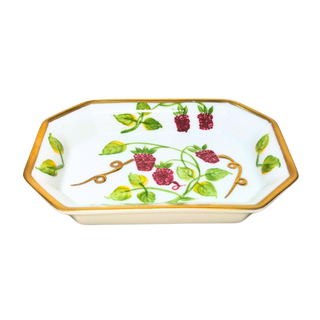Mini Octagonal Trinket-Tray Framboises