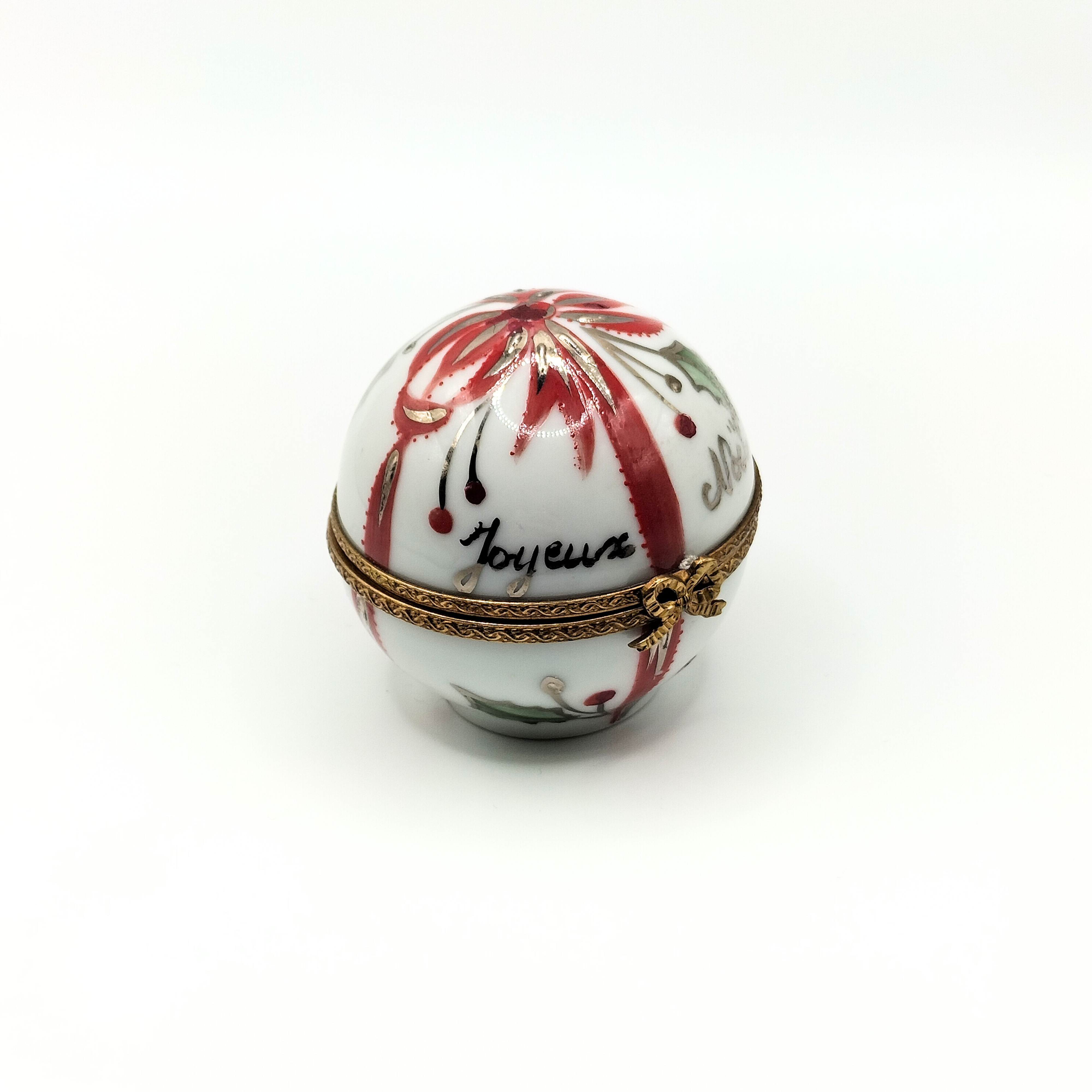 Christmas Holly - Sphere Box