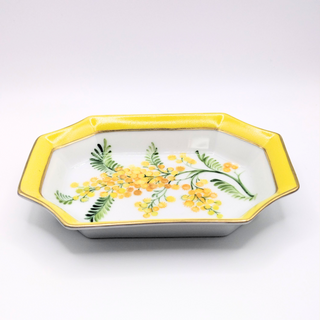 Octagonal Trinket Tray Mimosa