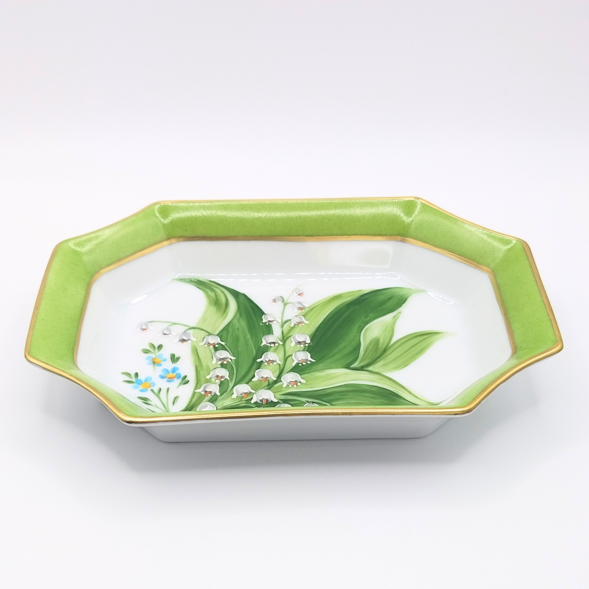 Octagonal Trinket Tray Muguet du Bonheur