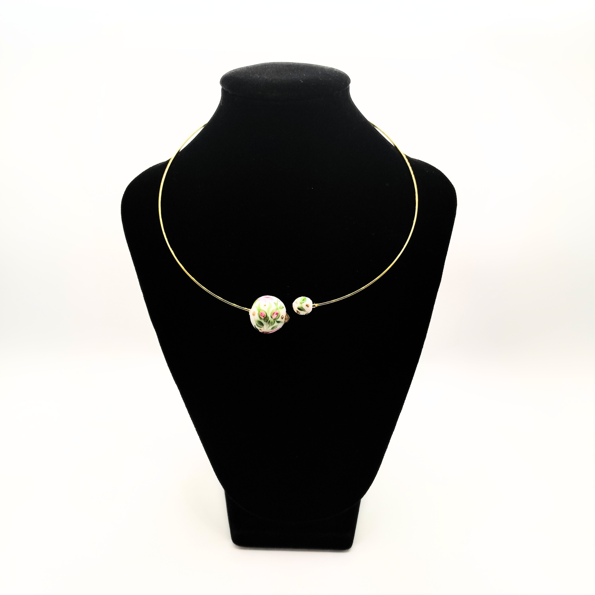 Collier Jonc - Rosier - Rose