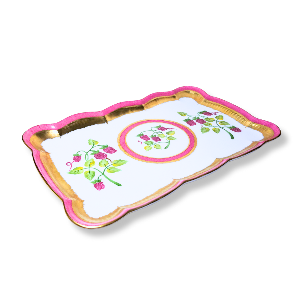 Rectangular Raspberry Tray