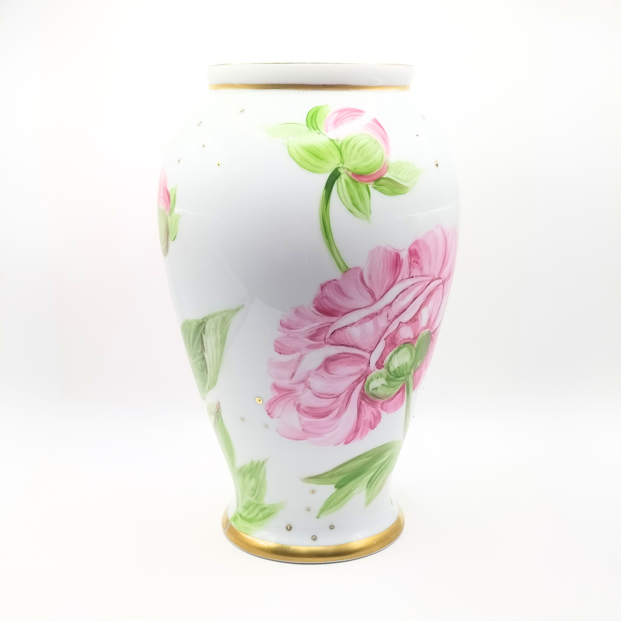 Vase 21 cm -  Pivoines