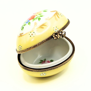 Oeuf couché 6 cm - Palatine Jaune