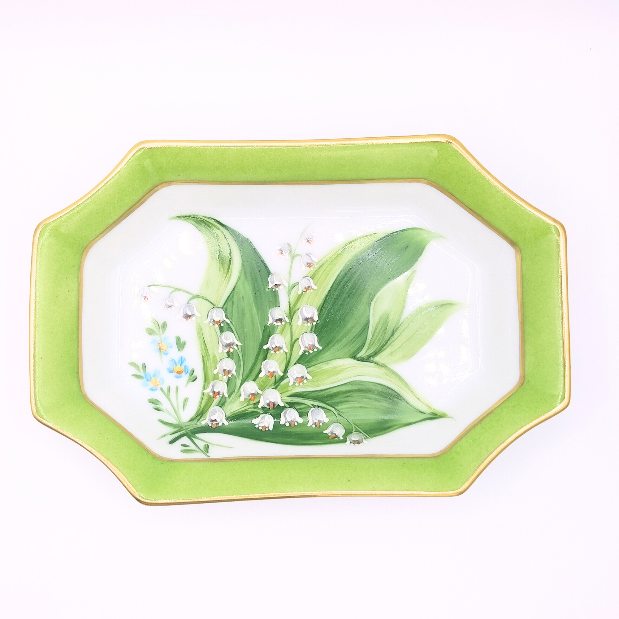 Octagonal Trinket Tray Muguet du Bonheur