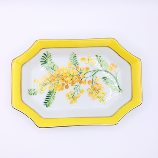 Octagonal Trinket Tray Mimosa