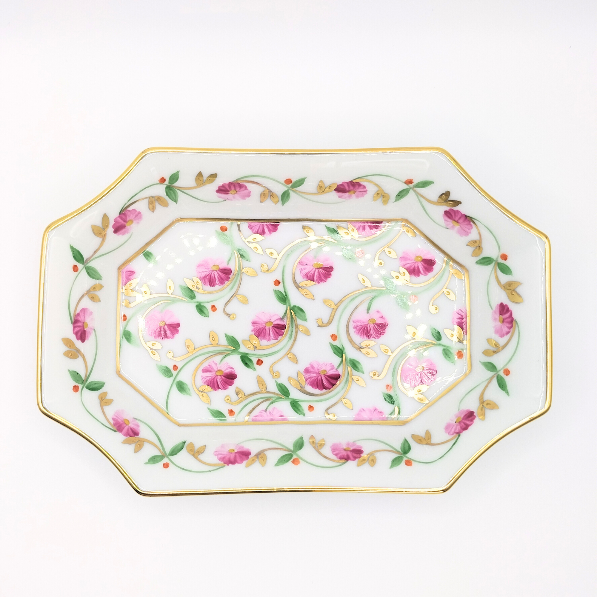 Madame de Pompadour Octagonal Trinket Tray