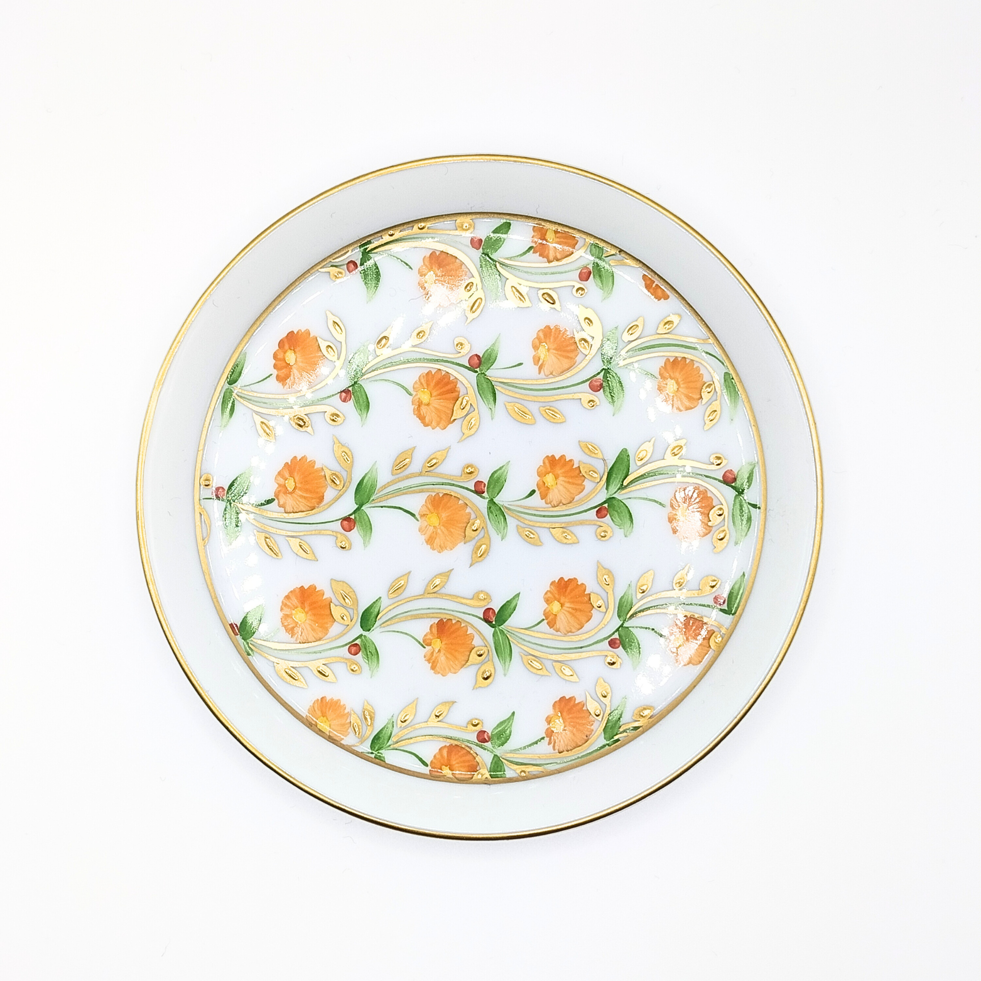 Madame de Pompadour Round Mango Bowl