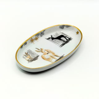 Oval Dish Cerf Serein