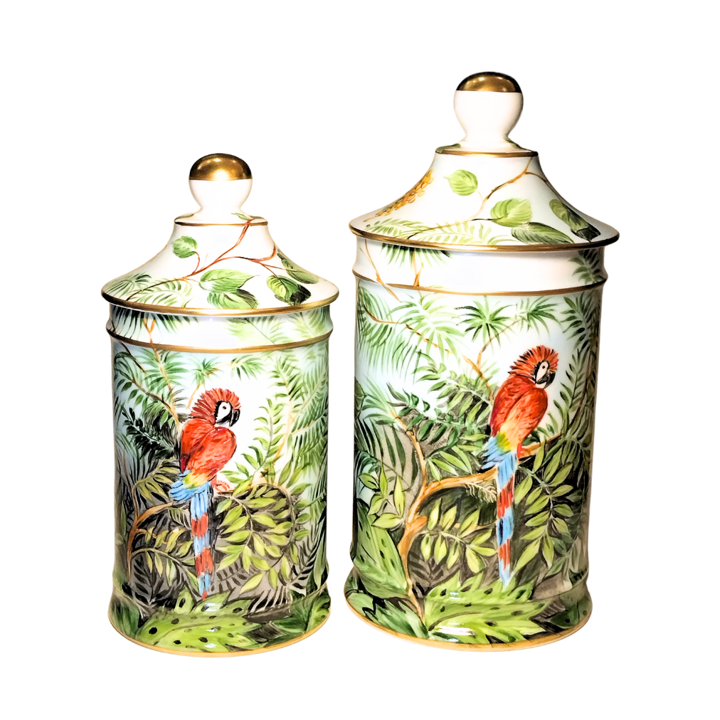 Parakeet Pharmacy Jar