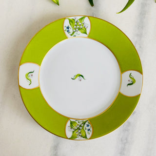 Muguet Du Bonheur Dessert Plate