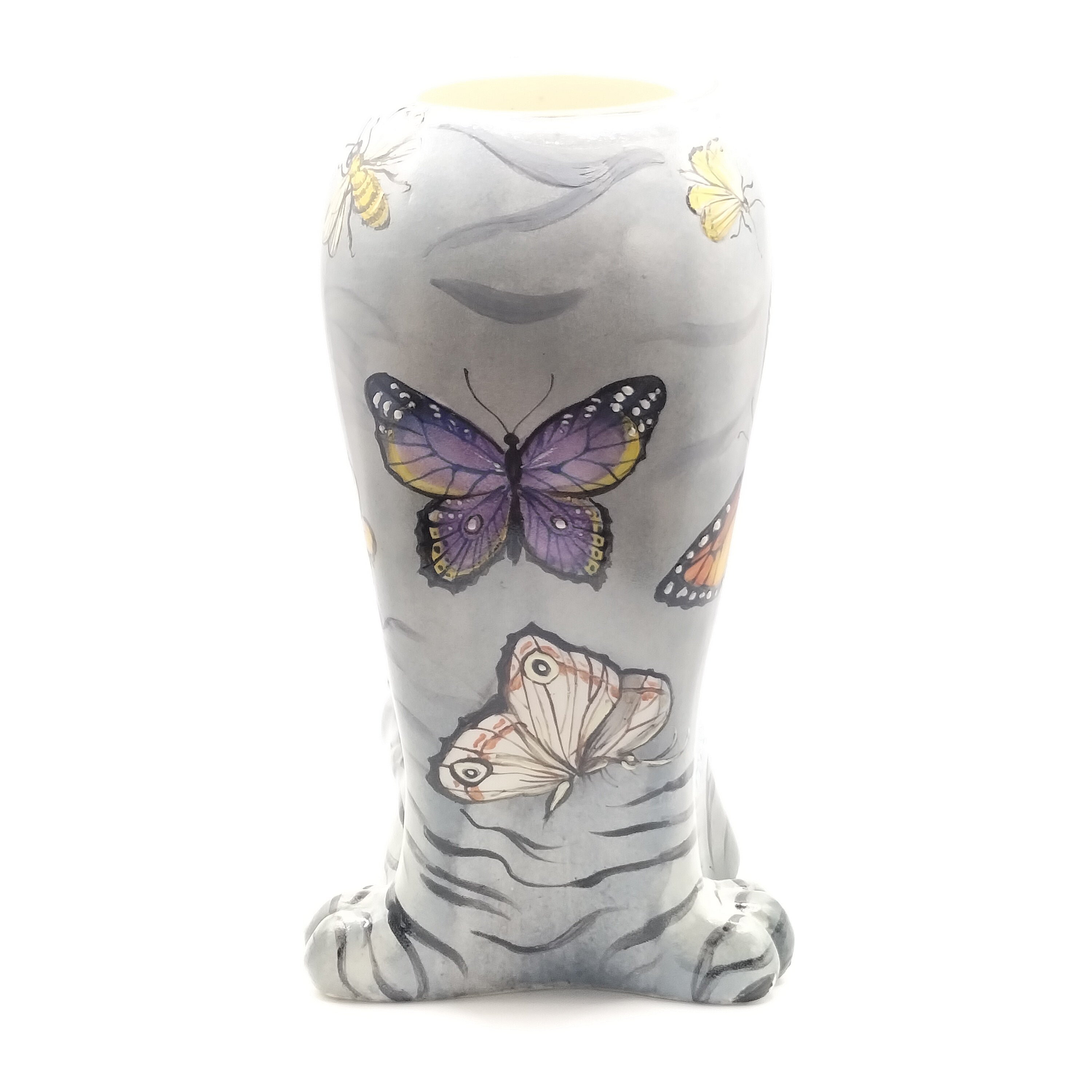 Vase Chat Papillon