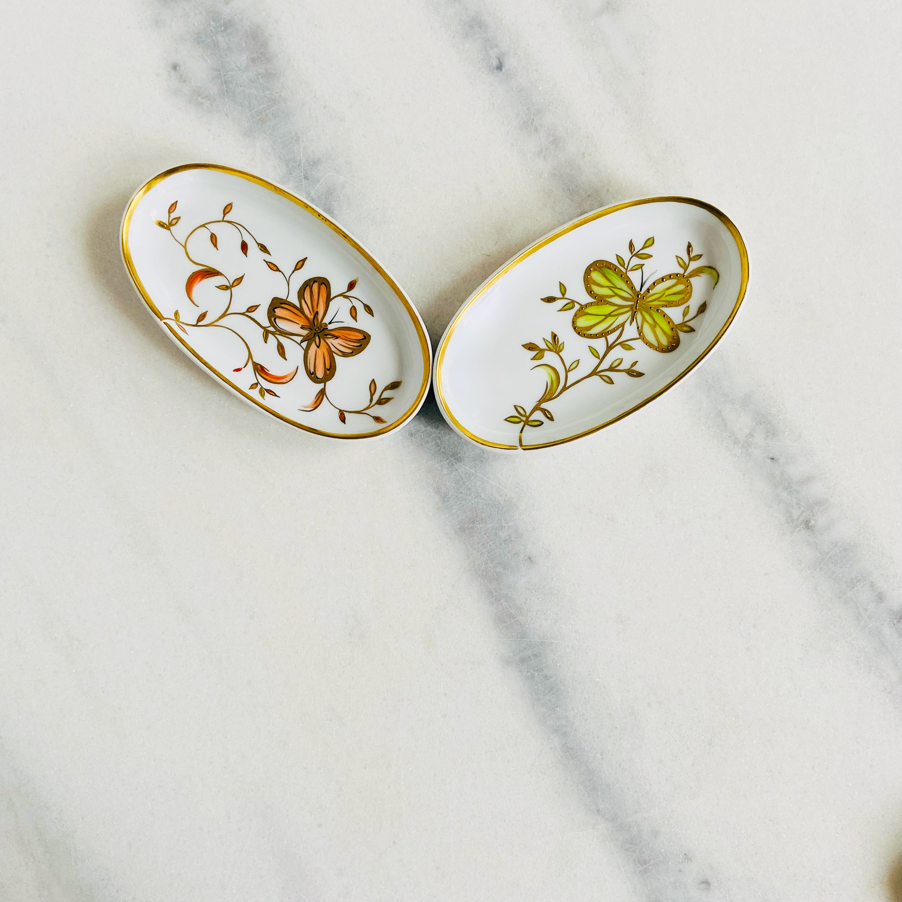 Oval Dish Butterfly Infinity