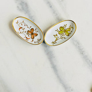 Oval Dish Butterfly Infinity