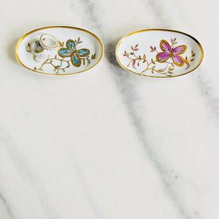 Oval Dish Butterfly Infinity
