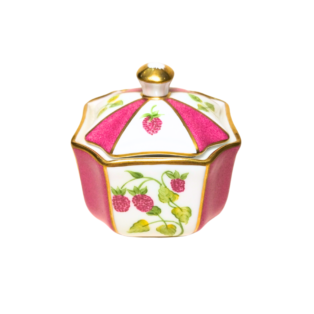 Square Sugar Pot Framboises