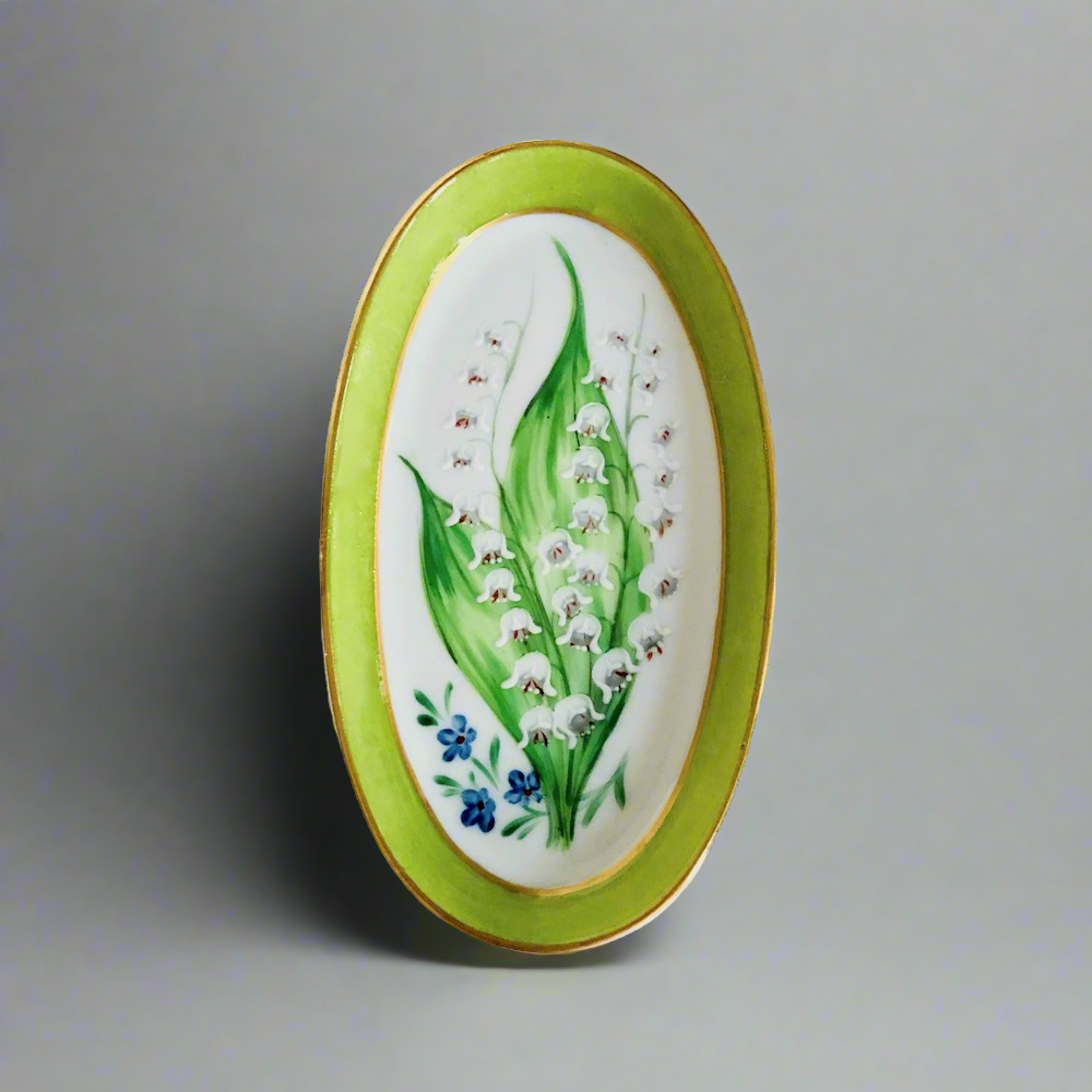 Coupelle Ovale Muguet du Bonheur