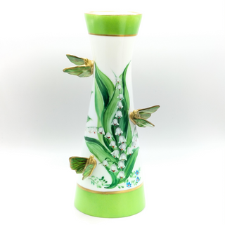 Steffy vase 3 butterflies - Lily of the Valley of Happiness