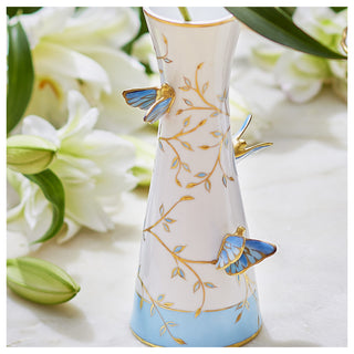 Vase 3 Papillons Infini Ciel