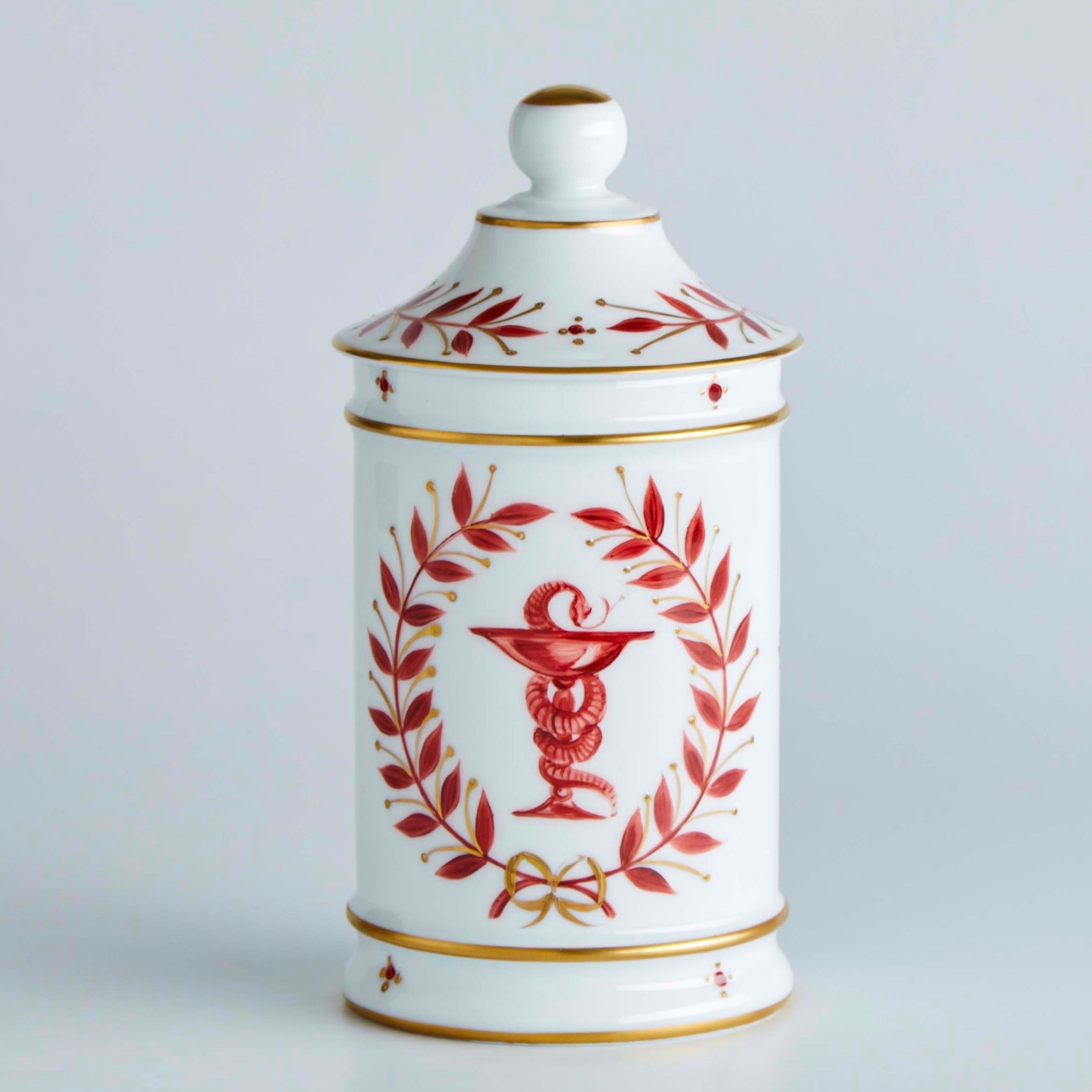 Red Pharmacy Jar 24 cm