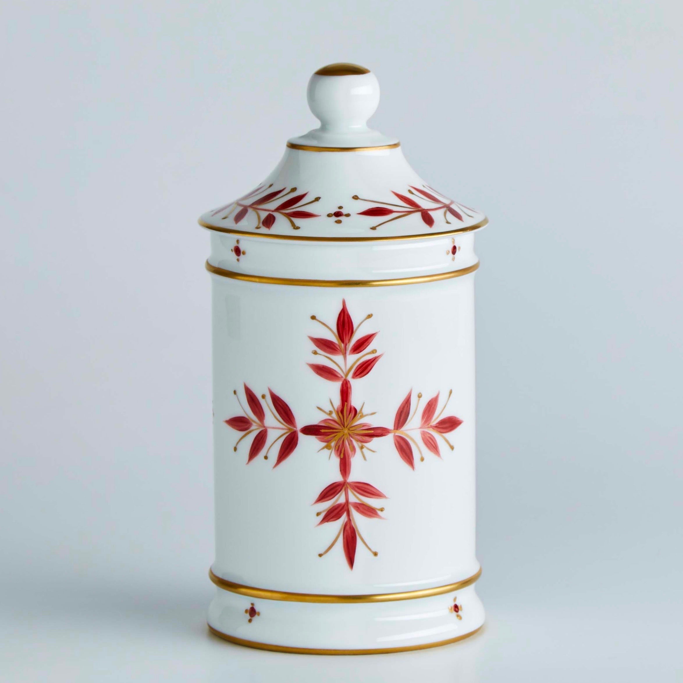 Red Pharmacy Jar 24 cm