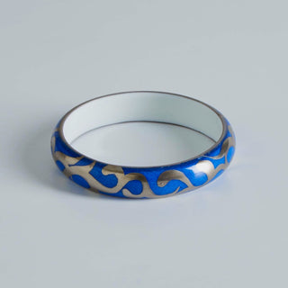 Platinum Swirl Bracelet