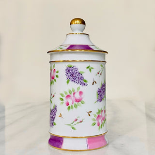 Roses et Lilas Apothecary Jar 17 cm