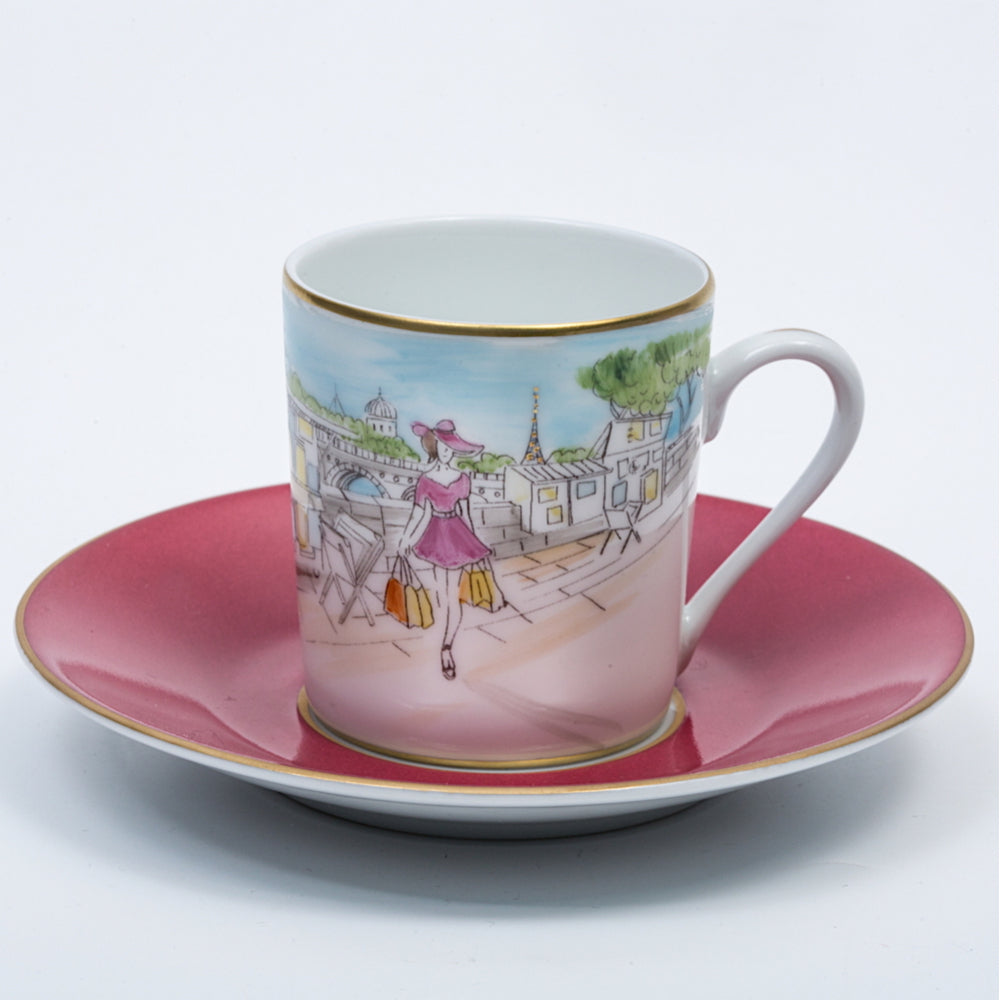 La Parisienne Bouquiniste Coffee Cup