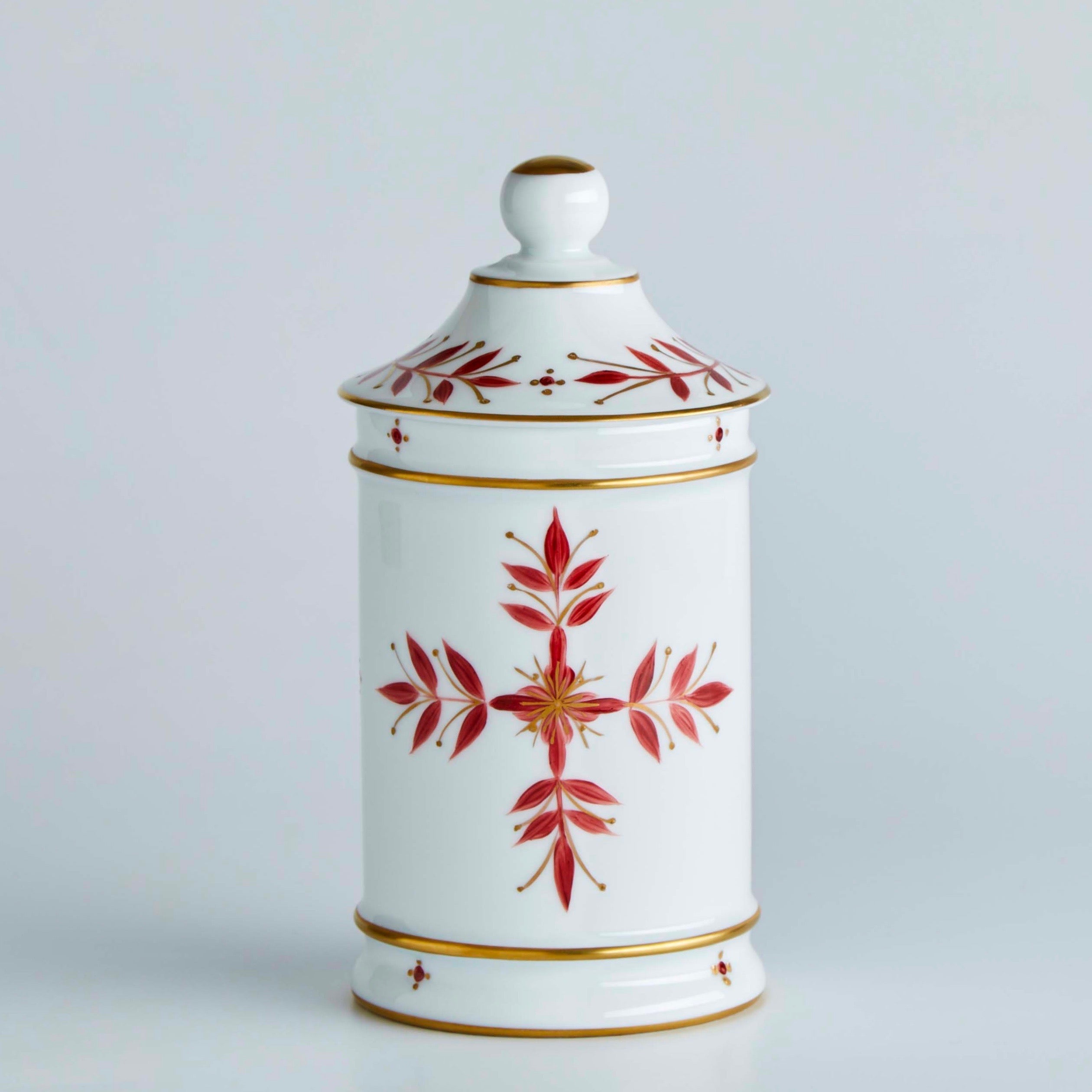 Red Pharmacy Jar 17 cm