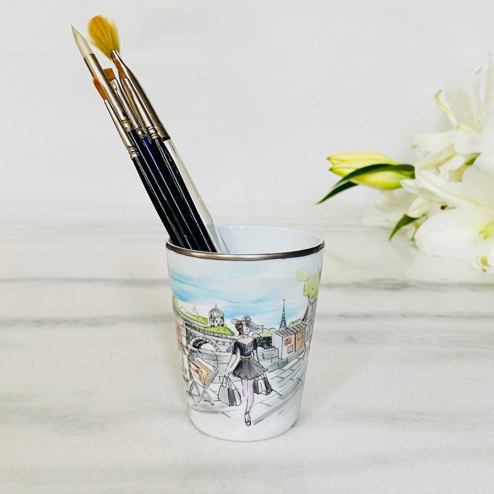 La Parisienne Bouquiniste Pot