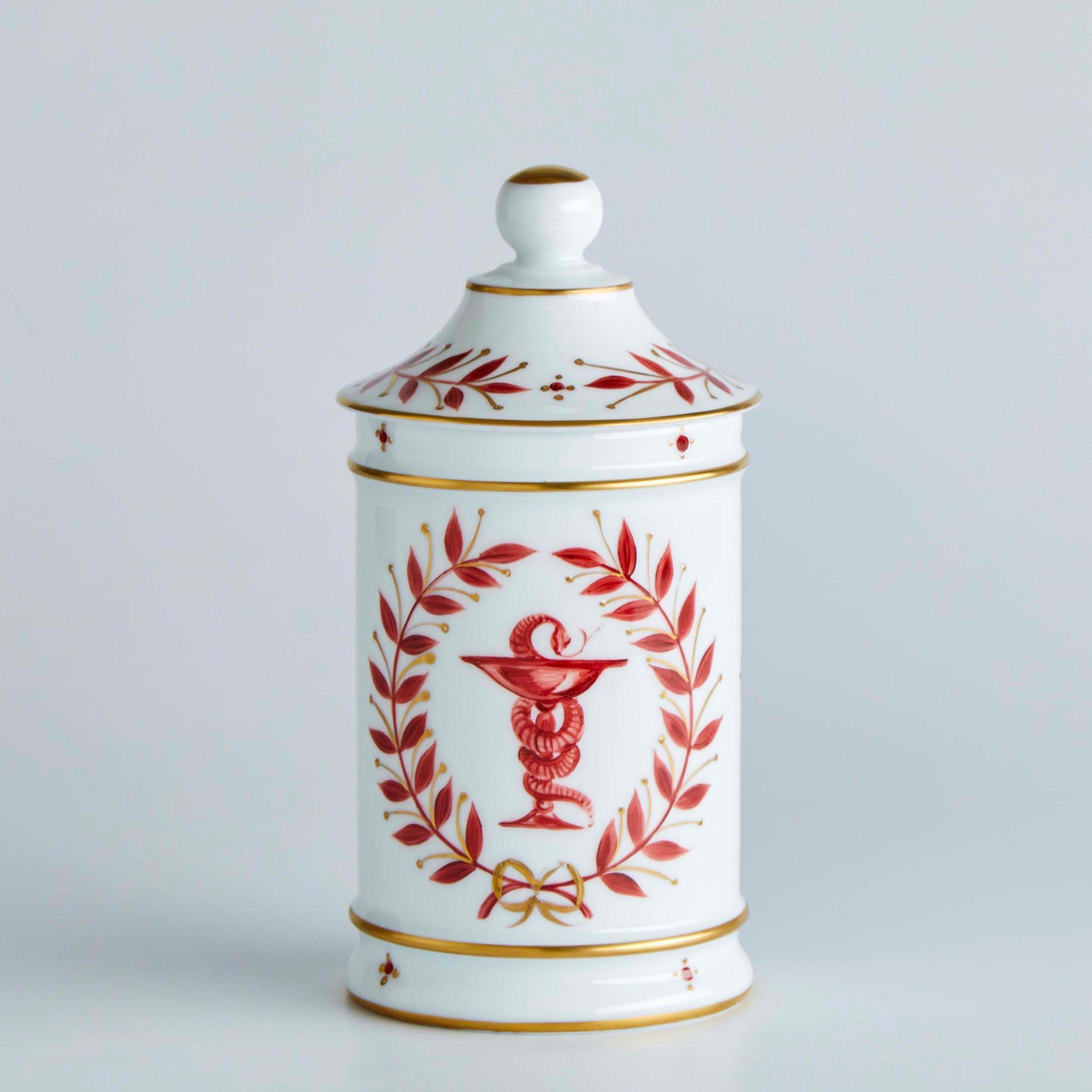 Red Pharmacy Jar 17 cm