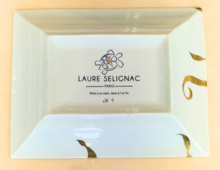 Rectangular trinket tray 20x16cm "Lucky Lily of the Valley"