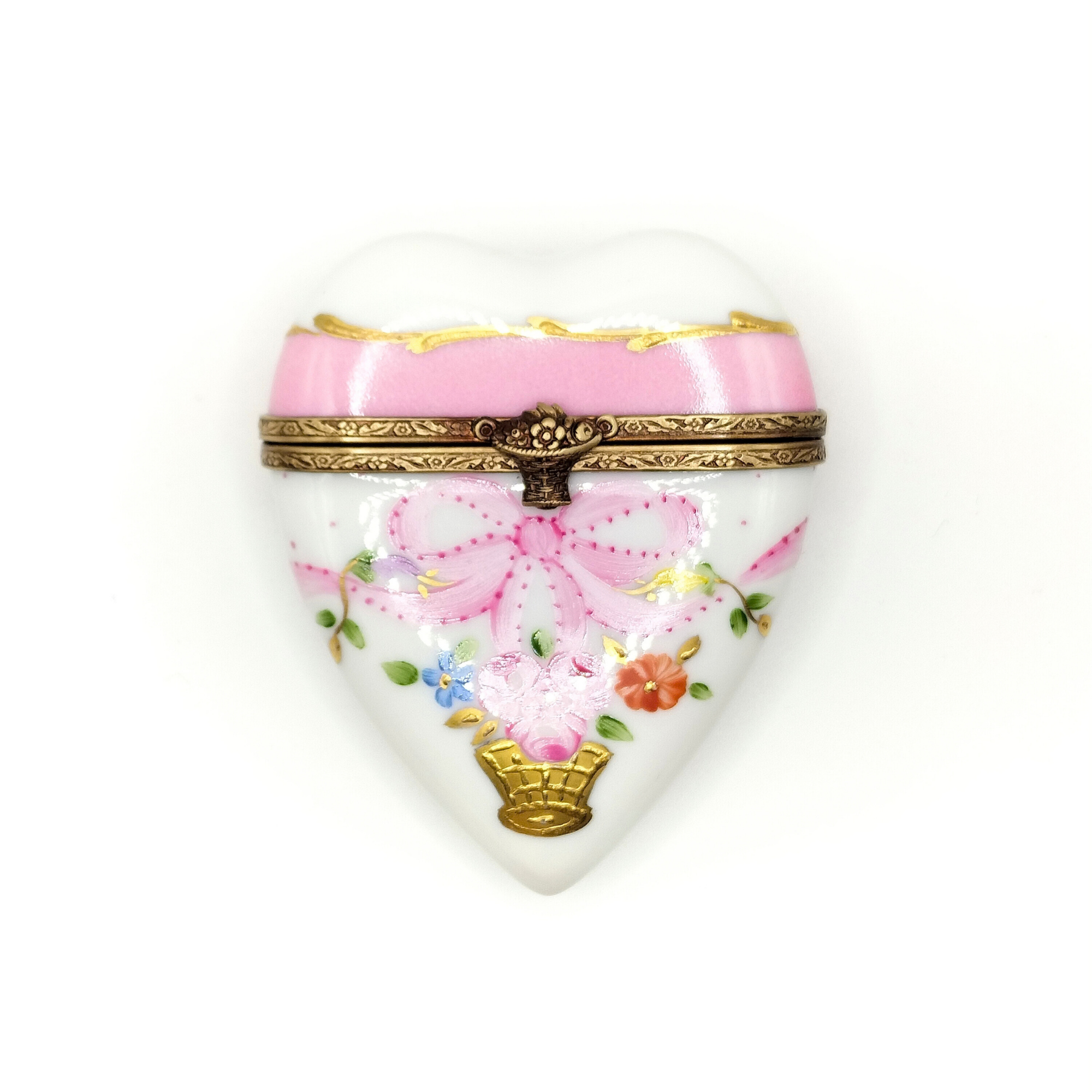 Boîte coeur - Marie Antoinnette rose