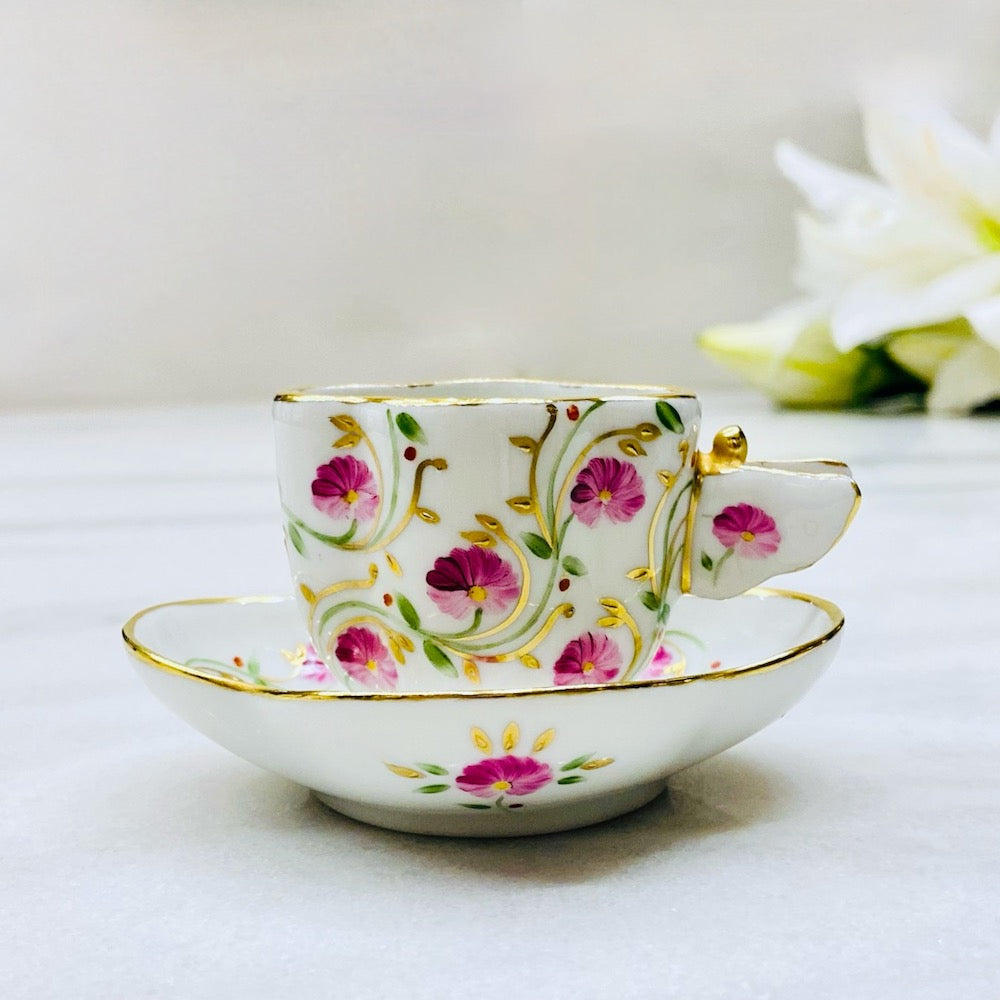 Madame de Pompadour Butterfly Coffee Cup