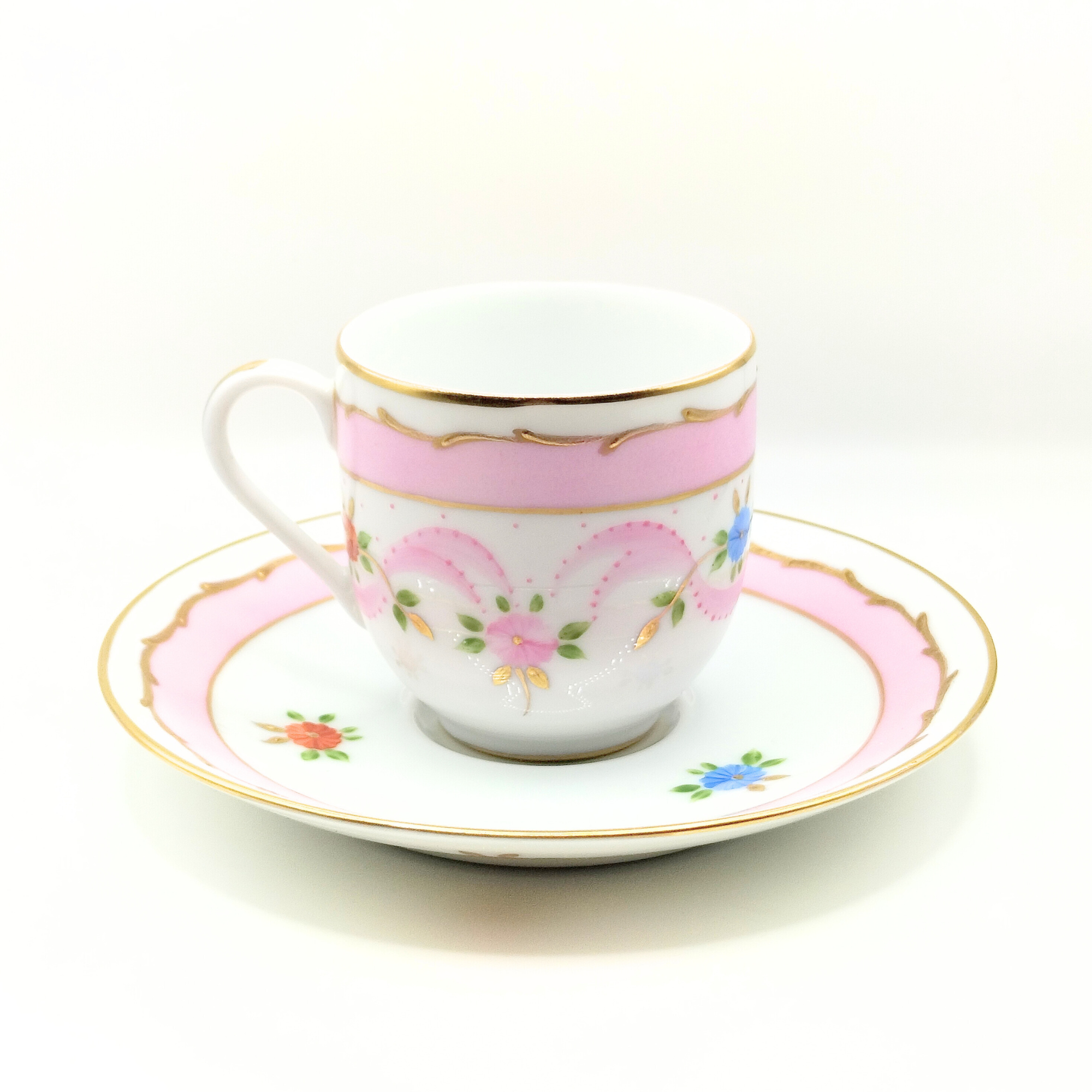 Tasse à café ronde - Marie Antoinette Rose