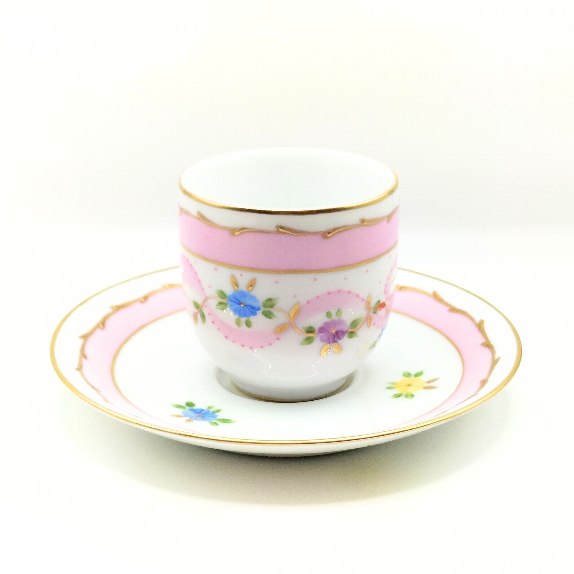 Tasse à café ronde - Marie Antoinette Rose