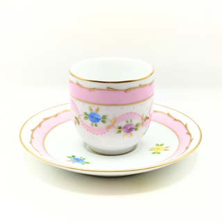 Tasse à café ronde - Marie Antoinette Rose