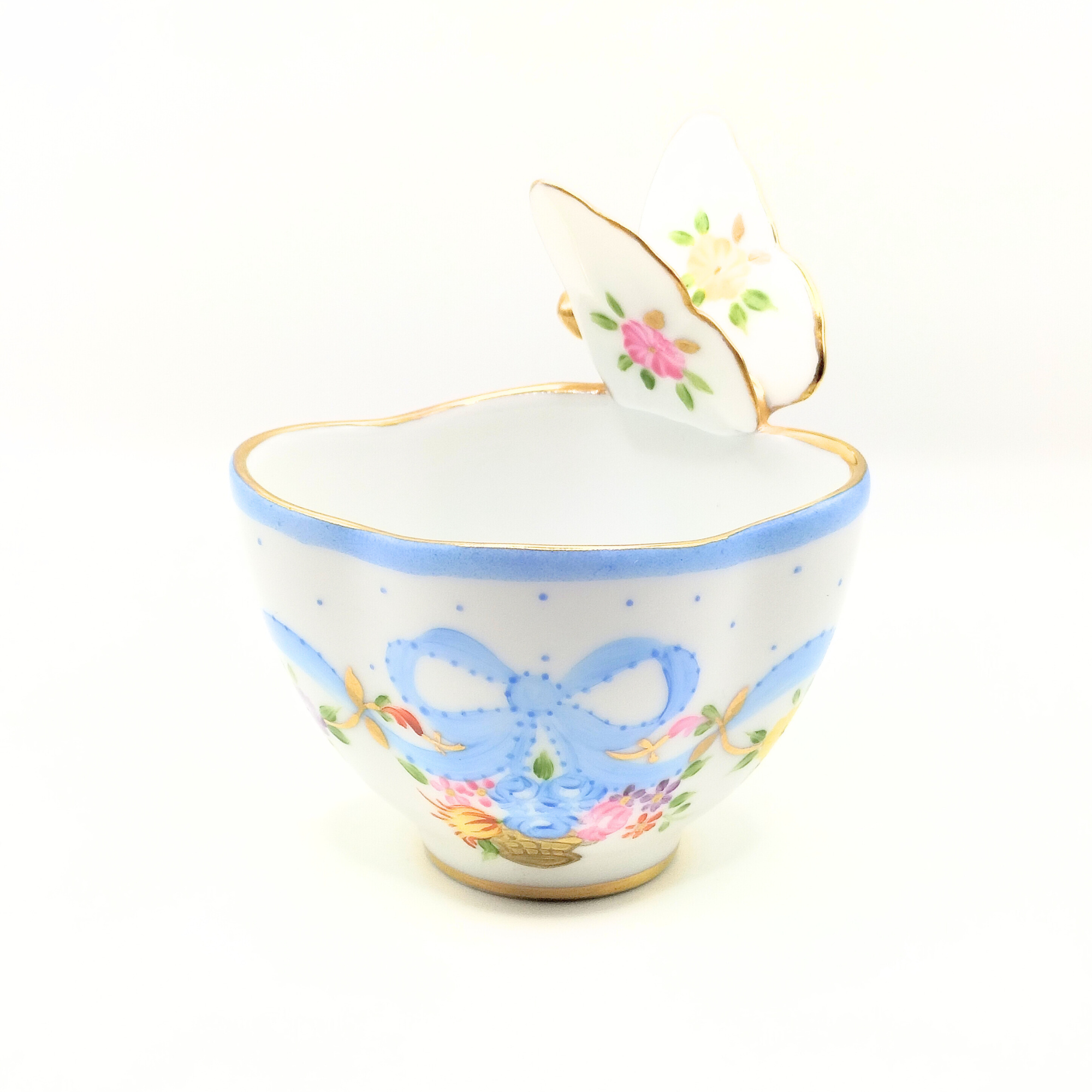 Coupelle Papillon - Marie Antoinette Bleu