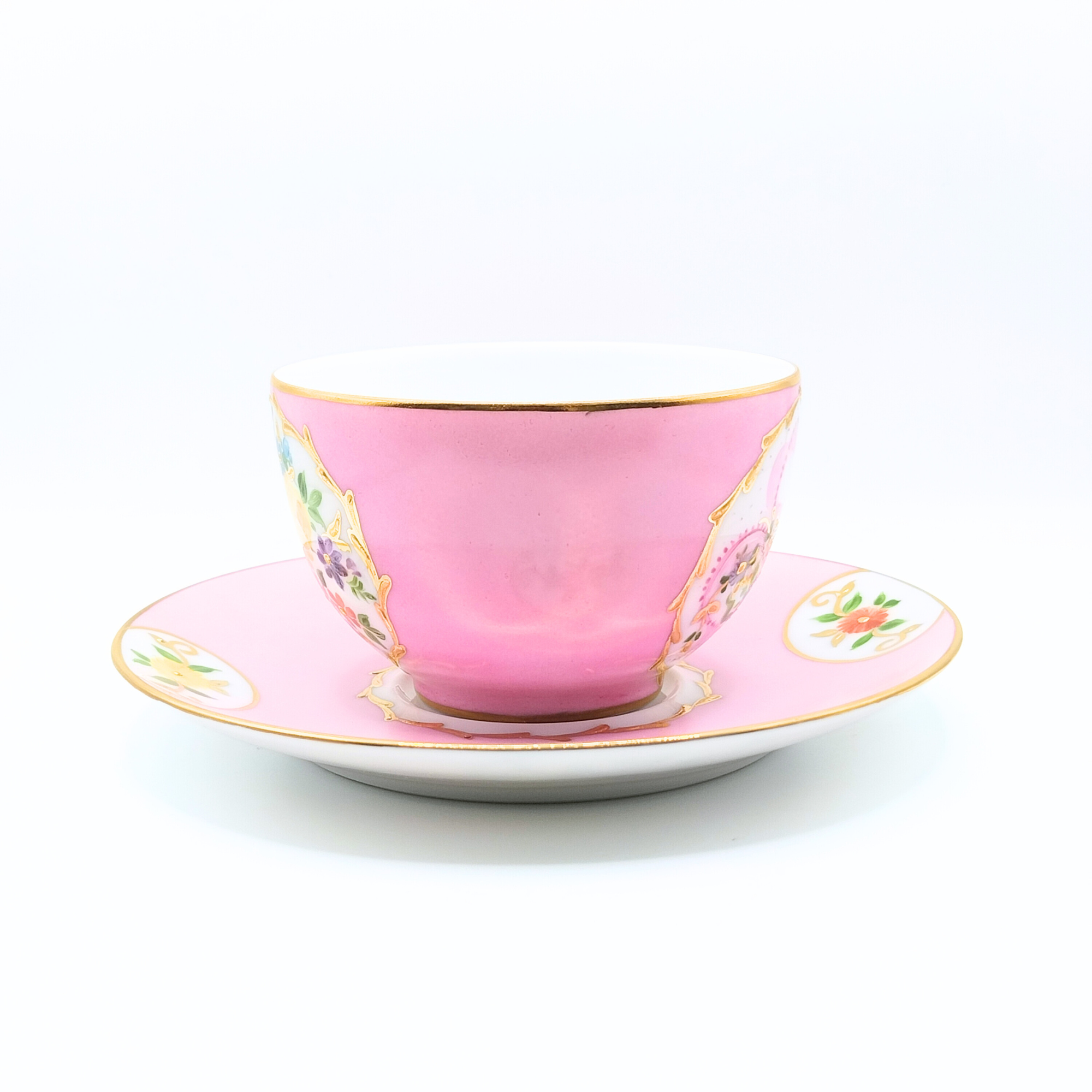 Tasse à Thé Ronde - Marie Antoinette Tout Rose