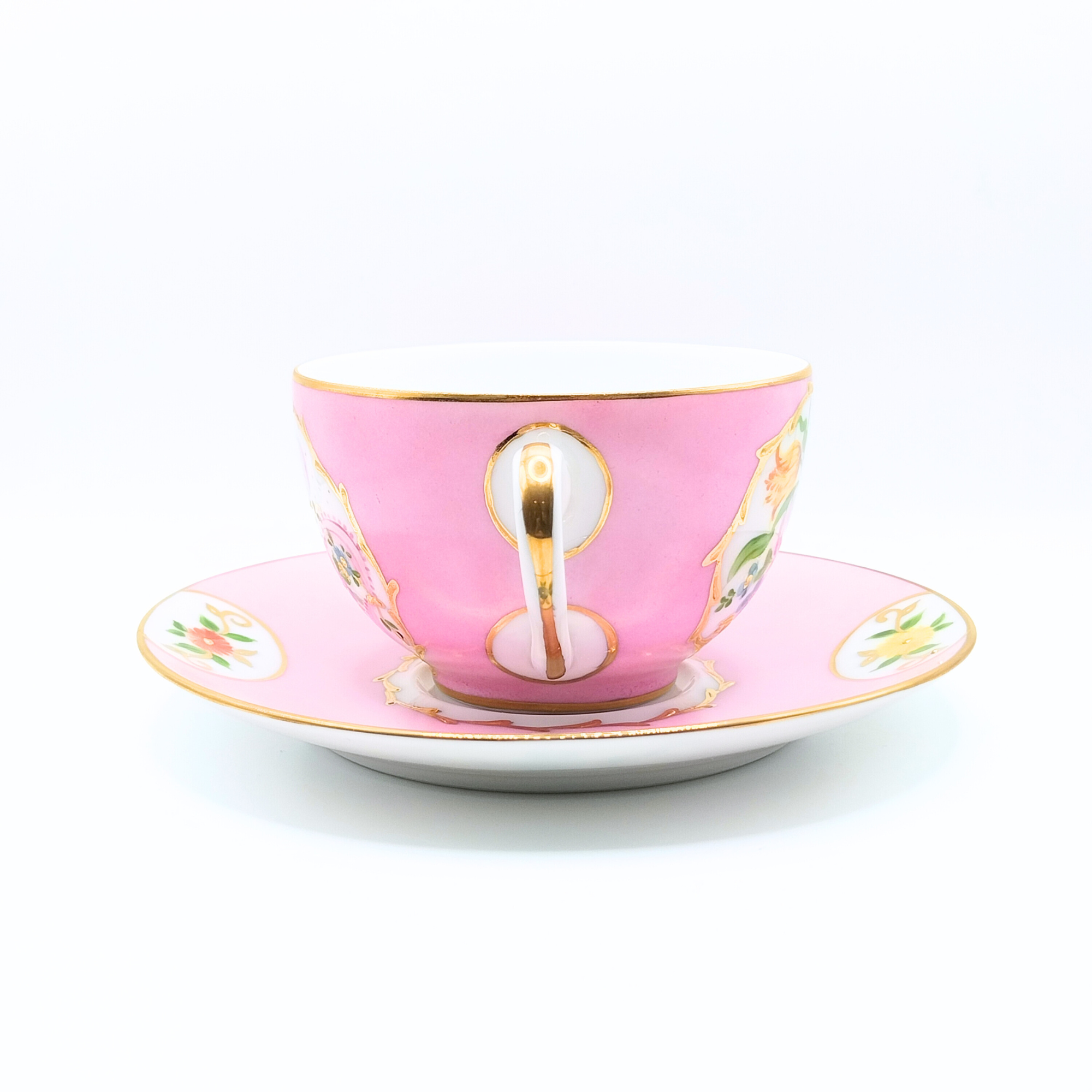 Tasse à Thé Ronde - Marie Antoinette Tout Rose
